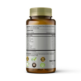 Capsules TALYA daily wellness sur une surface blanche