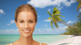 Capsules Tan Optimizer de The Swedish Diet sur une surface blanche