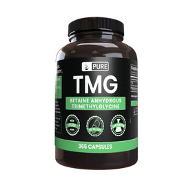Capsules TMG PURE ORIGINAL INGREDIENTS en bouteille vue de face