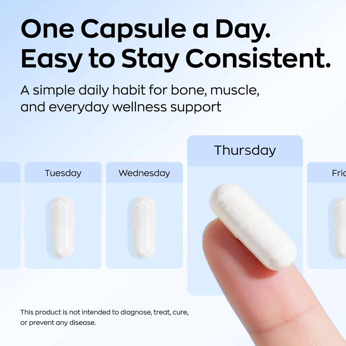 Capsules UBIOSKA dans une main