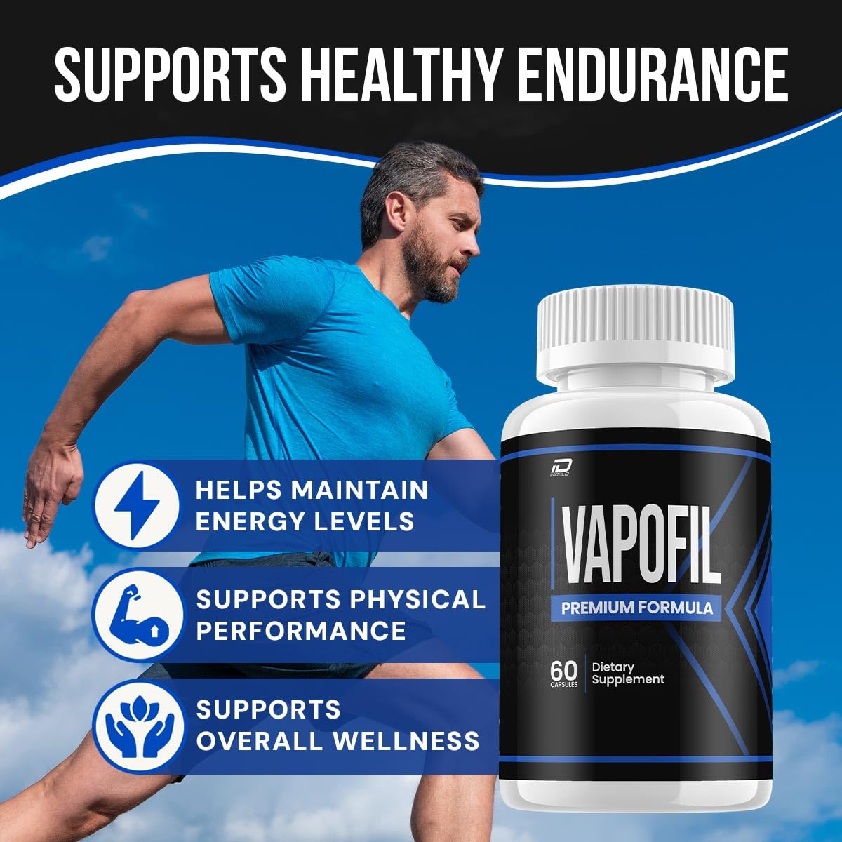 Capsules Vapofil Indelo sur un fond neutre