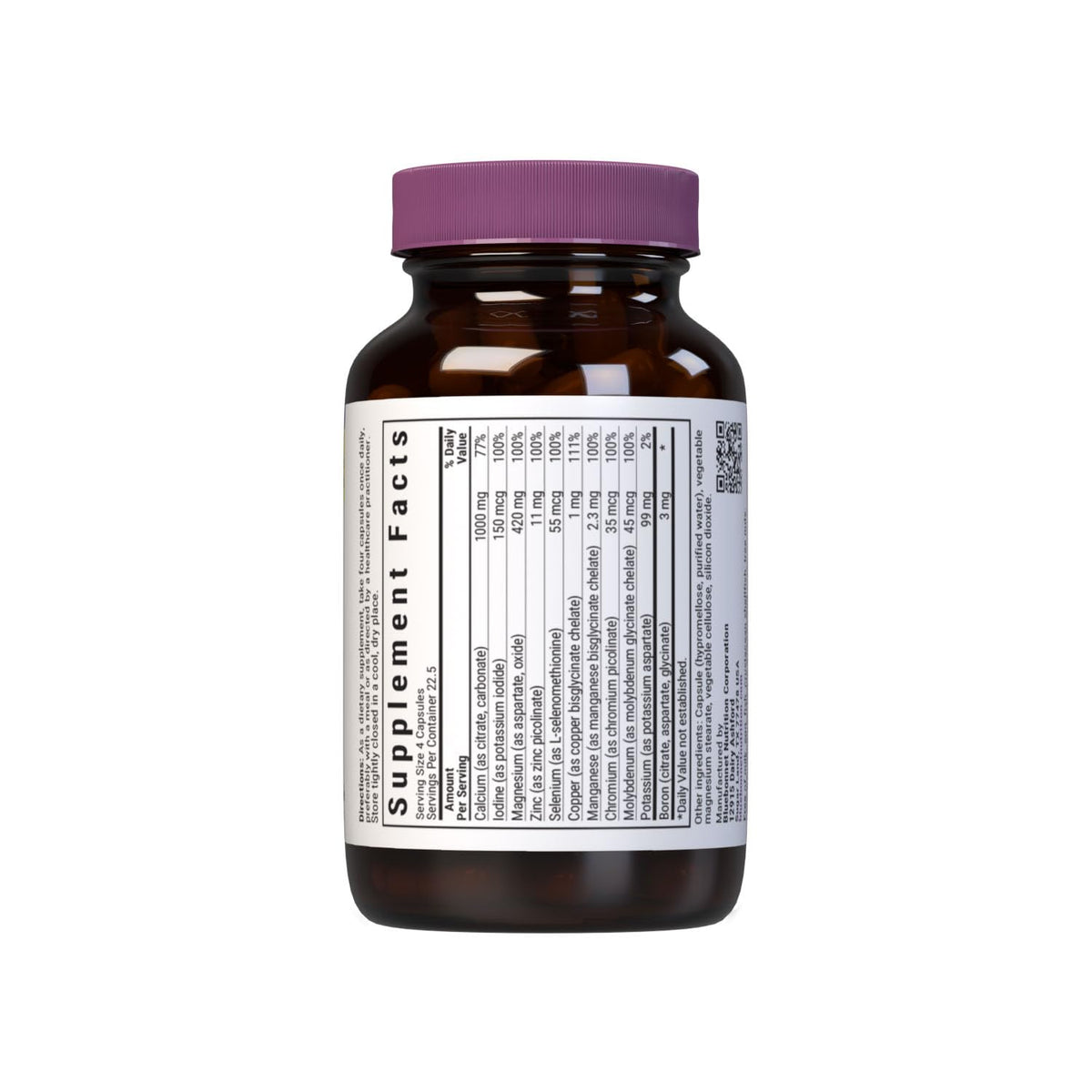 Capsules végétales BlueBonnet sur un fond neutre