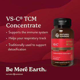 Capsules végétales de Nature's Sunshine VS-C TCM Concentrate