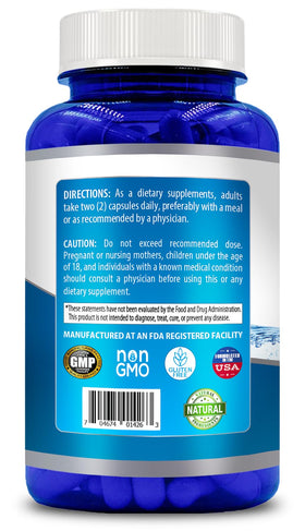 Capsules végétales de Nicotinamide 1200mg avec Resvératrol, vue de près