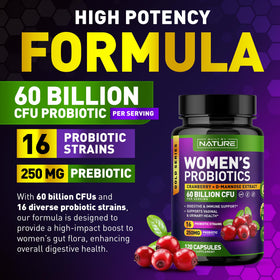 Capsules végétales de Probiotiques pour Femmes Built by Nature