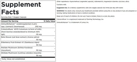 Capsules végétales de Swanson Colostrum & Beta Glucans sur une table