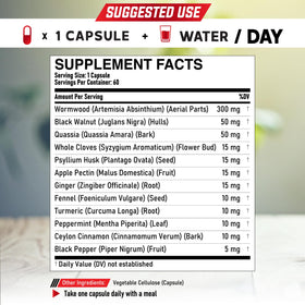 Capsules Végétales DEDICAD 12 en 1 sur fond blanc