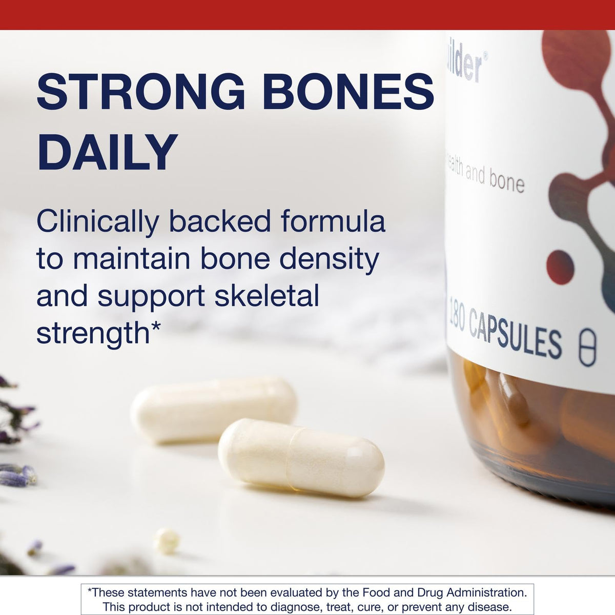 Capsules végétales Metagenics Bone Builder Plus MCHC