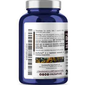 Capsules végétales NusaPure algues brunes sur fond blanc