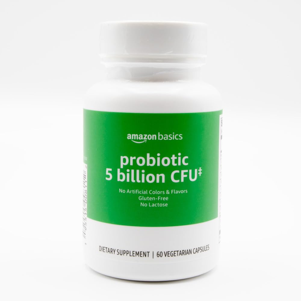 Capsules végétariennes Basics Probiotic en flacon de 60 unités
