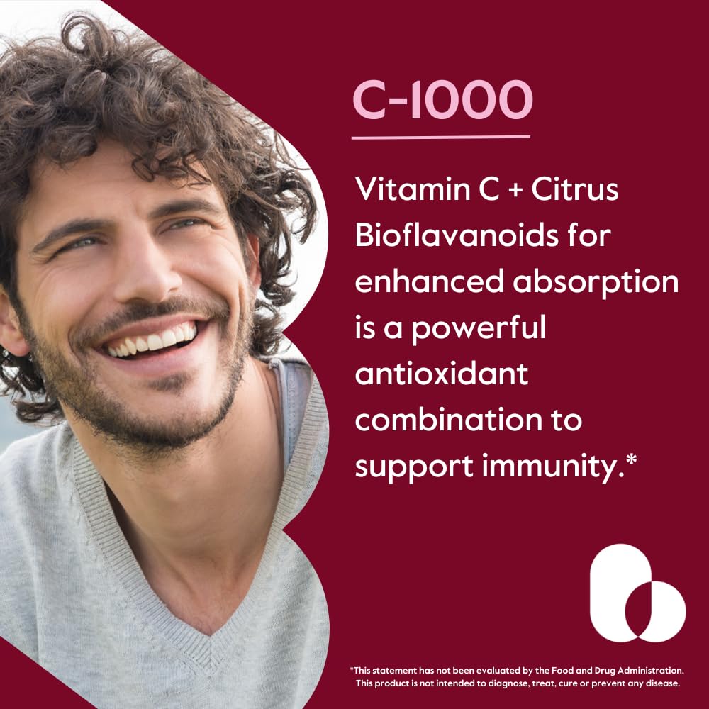 Capsules végétariennes BESTVITE Vitamine C 1000mg