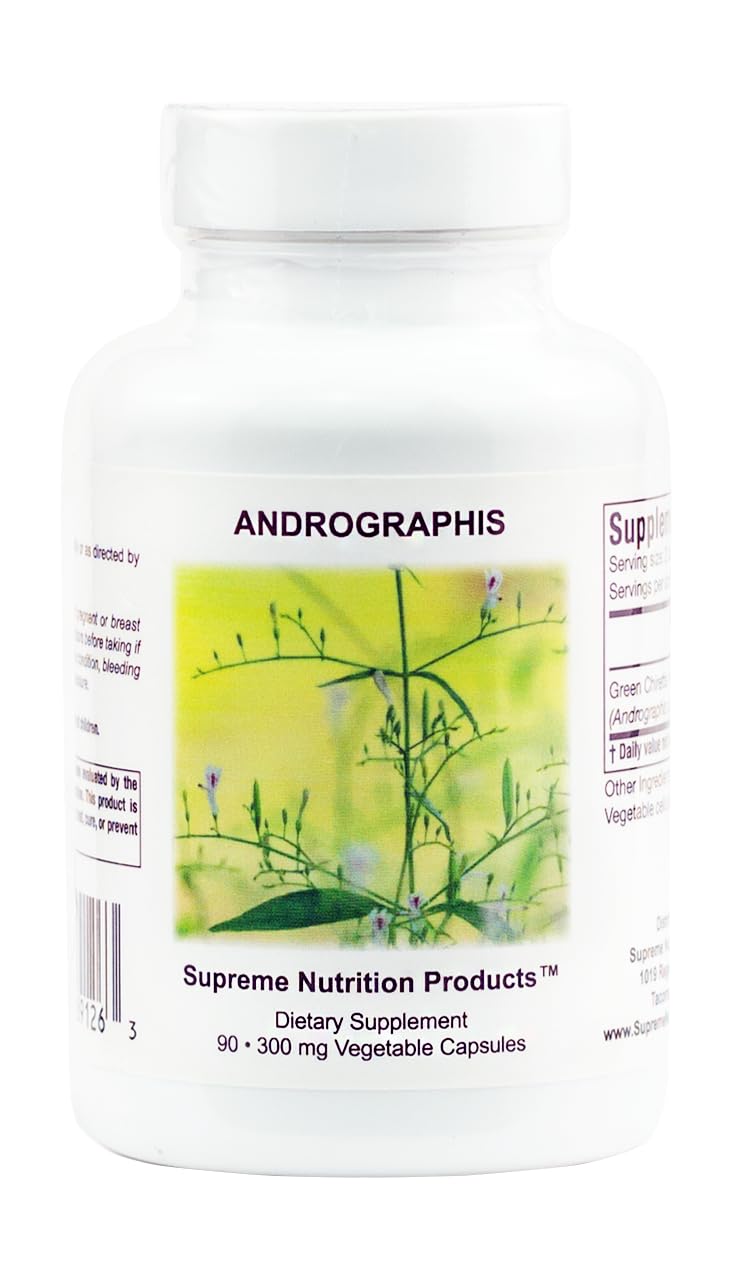 Capsules végétariennes d'Andrographis de Nutrition, 90 capsules