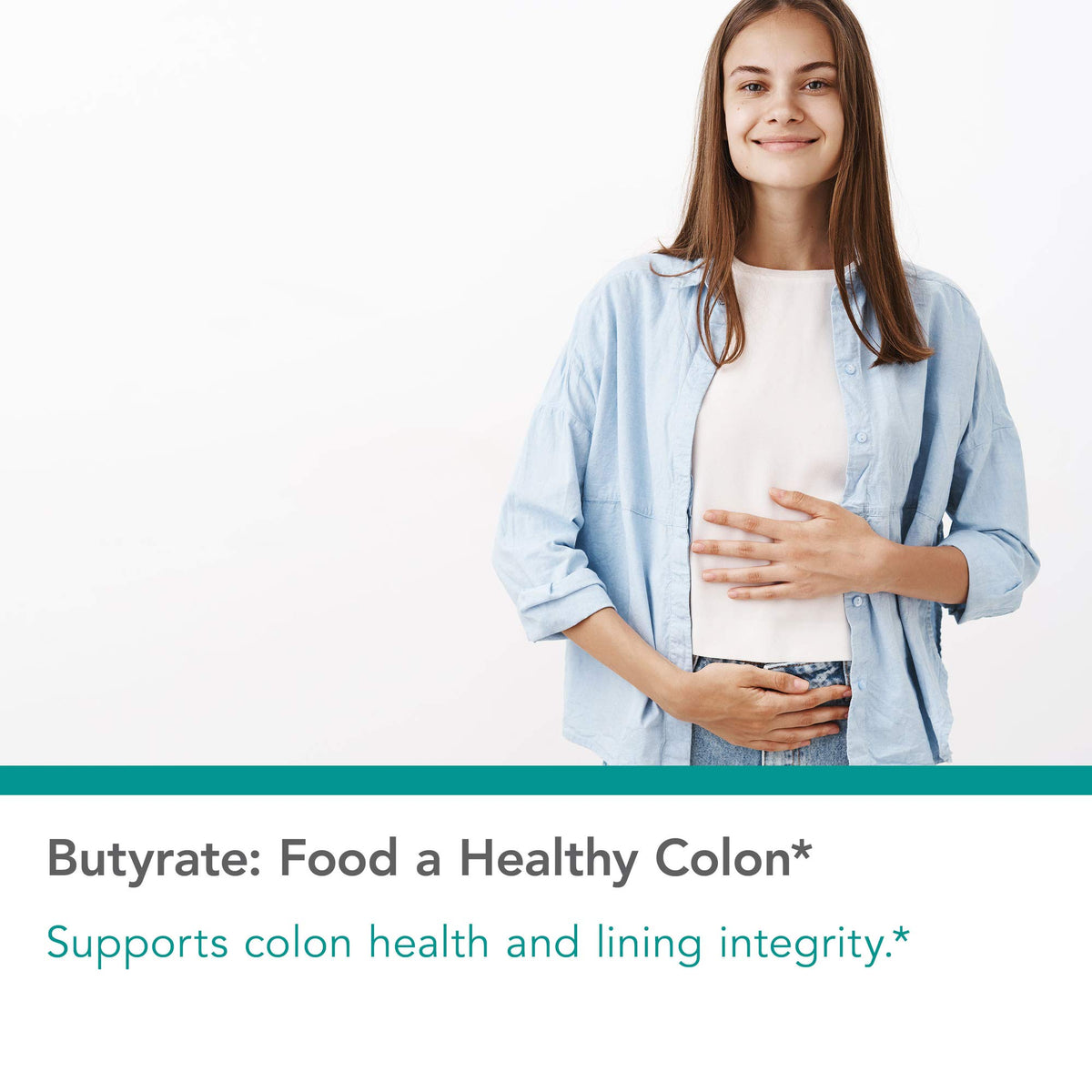 Capsules végétariennes de ButyrAid d'Allergy Research Group