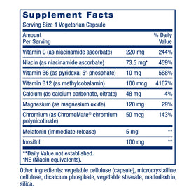 Capsules végétariennes de Life Extension Complément Sommeil