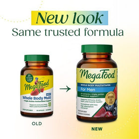 Capsules végétariennes de MegaFood Multivitamines