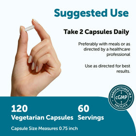 Capsules végétariennes de Probiotiques pour Hommes Micro Ingredients sur une table