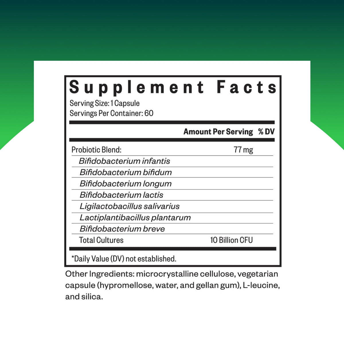 Capsules végétariennes de Seeking Health ProBiota HistaminX