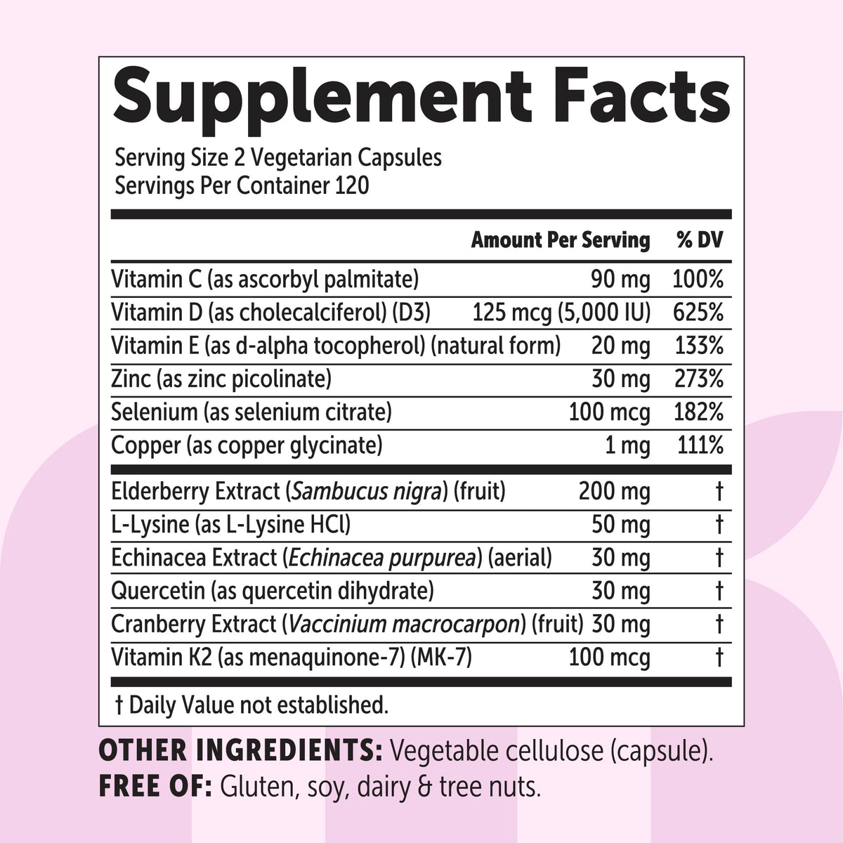 Capsules végétariennes de Zinc Picolinate 30mg dans un bol