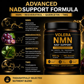Capsules végétariennes Denture Dome NMN Bone Complex sur une table