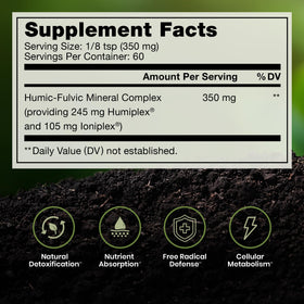Capsules végétariennes EarthMend de Pure Therapro Rx, vue de près
