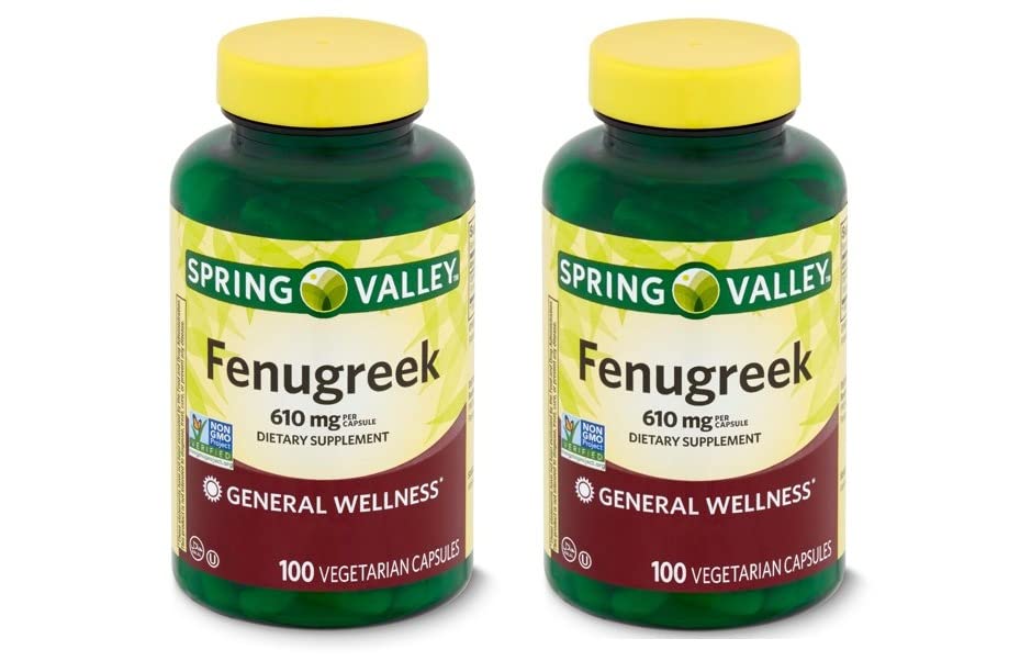 Capsules végétariennes Fenugrec Toeah 610 mg en boîte