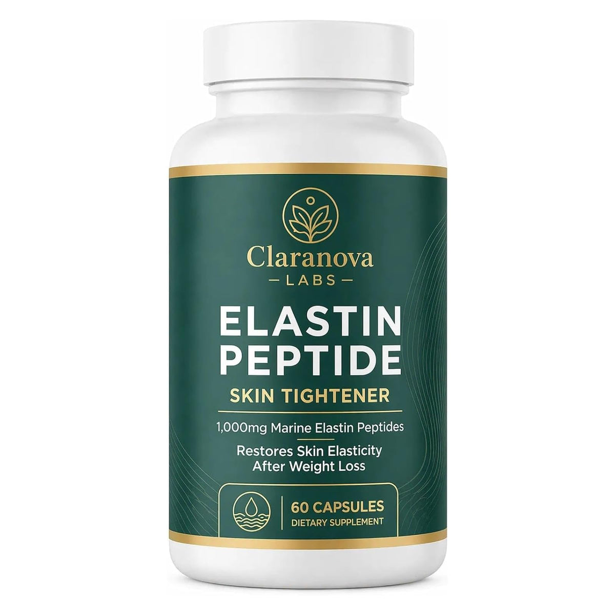 Capsules Venvida de soutien à l'élastine peptidique, vue de face