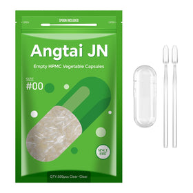 Capsules vides Angtai JN taille 00 en vue de face