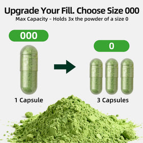 Capsules vides CAPSLogist 000 prêtes à l'emploi