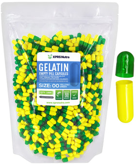 Capsules vides Taille 00 XPRS Nutra en vue de face