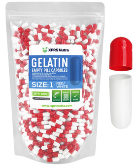 Capsules vides taille 1 XPRS Nutra en vue de face