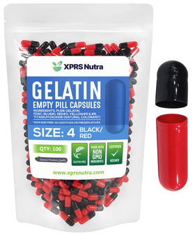 Capsules vides Taille 4 XPRS Nutra vue de face