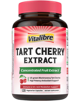 Capsules Vitalibre Cerise Acide Tartrique 500 mg en vue de face