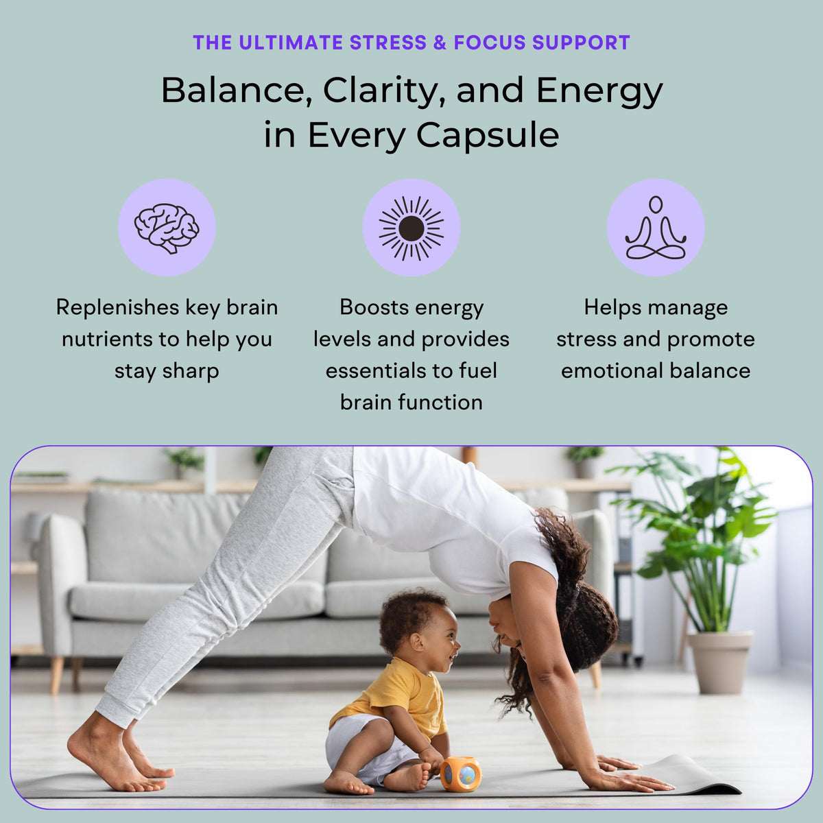 Capsules VitaminIQ Mommy Brain à l'intérieur de la boîte