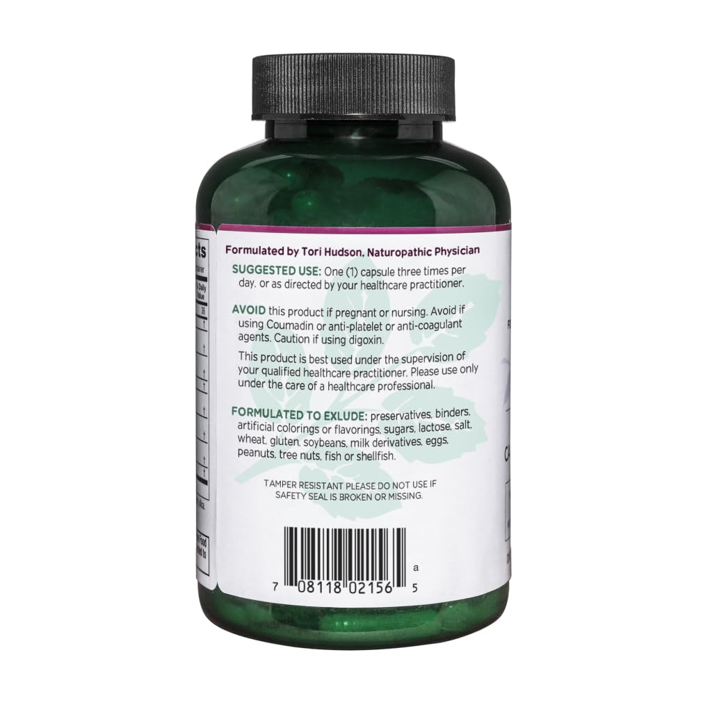 Capsules Vitanica Rauwolfia Extra sur fond blanc