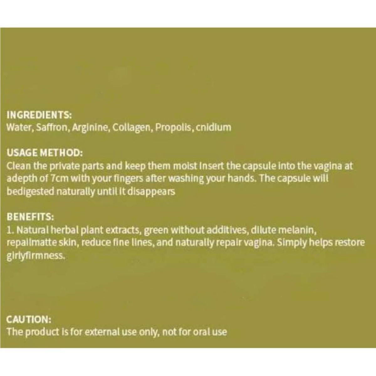 Capsules Weabet, mise en scène avec des plantes