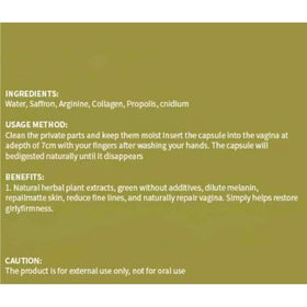 Capsules Weabet, mise en scène avec des plantes