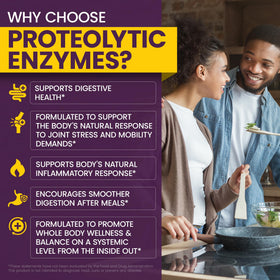 Capsules WellnessOne ProOneZyme sur une surface