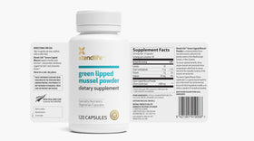 Capsules Xtendlife Huître Verte 2400mg sur fond blanc