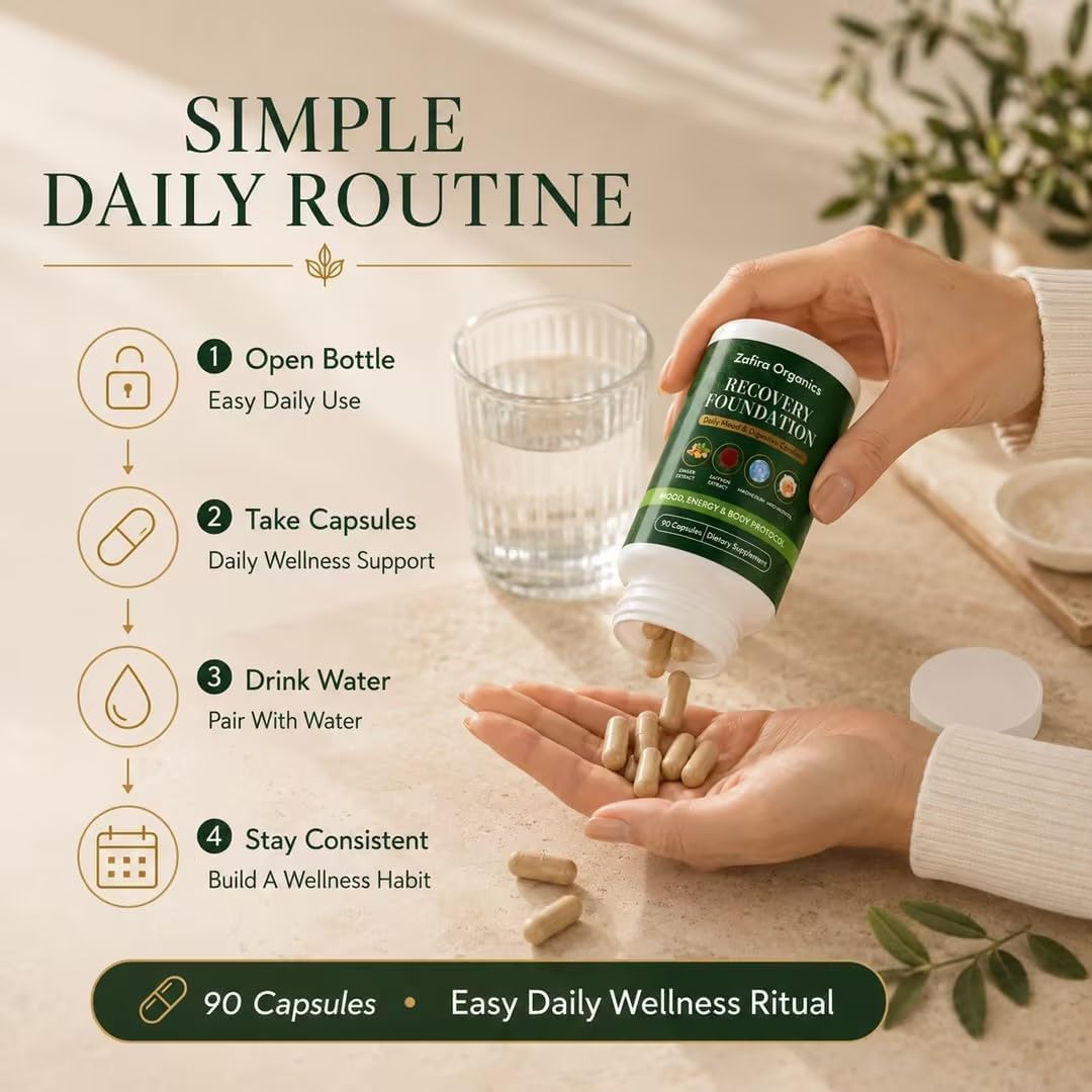 Capsules Zafira Organics dans un environnement de vie quotidienne