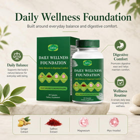 Capsules Zafira Organics Saffron dans une main
