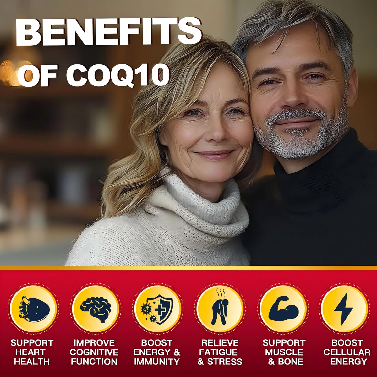 Capsules ZEBORA CoQ10 200mg sur fond clair