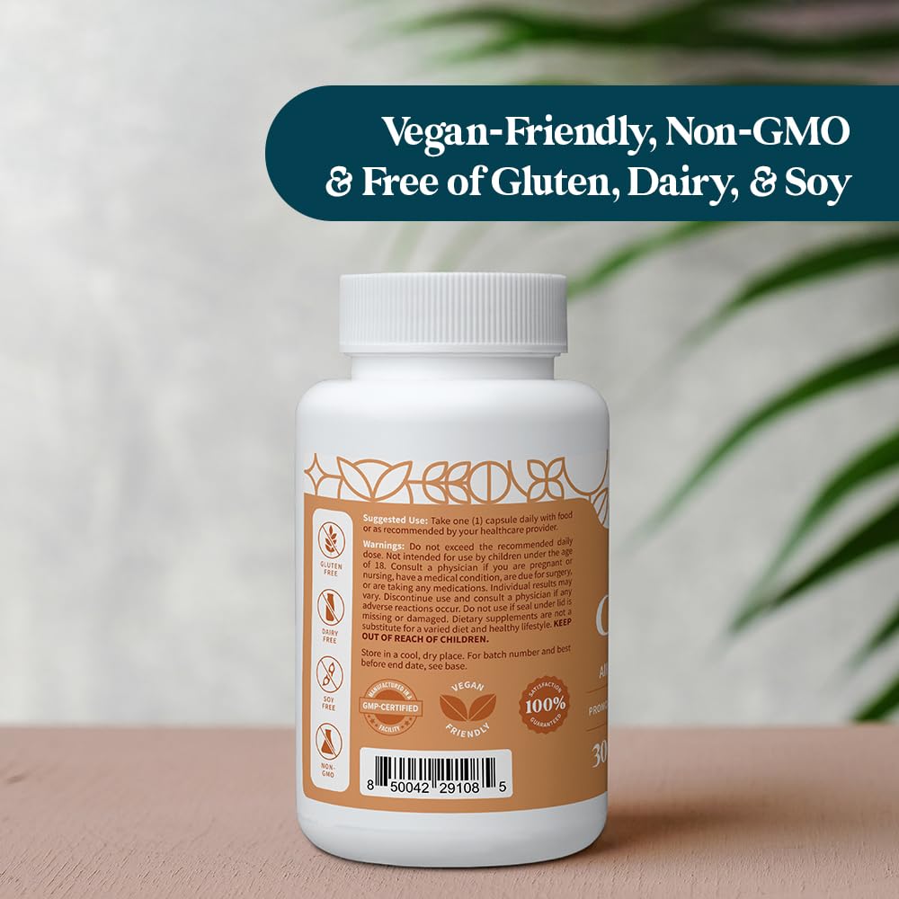 Capsules Zinc Complex de Pattern Wellness dans un verre