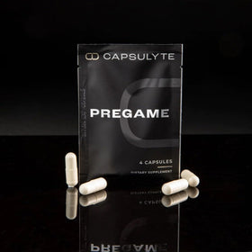CAPSULYTE Pregame boîte ouverte avec sachets visibles