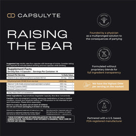 CAPSULYTE Pregame en mode de vie quotidien