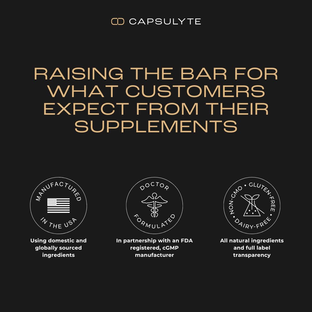 CAPSULYTE Pregame sur un fond neutre