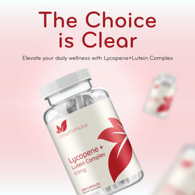 Capuchon du flacon de Luthéine et Lycopène Clear Formulas
