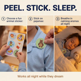 Capy Patch autocollants, ambiance cosy au moment du coucher