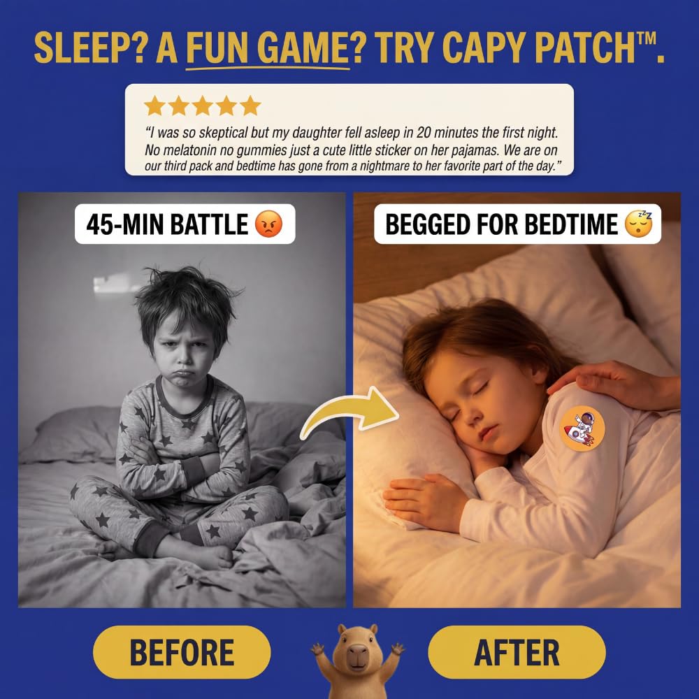 Capy Patch autocollants, présentation des différents designs