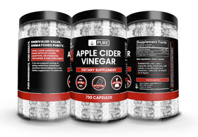 Caractéristiques des capsules de Vinaigre de Pomme PURE ORIGINAL INGREDIENTS