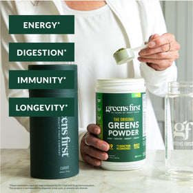 Carafe en verre borosilicaté de 450 ml pour Greens First